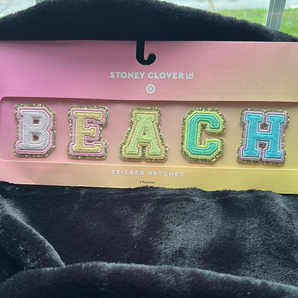 Stoney Clover Lane Multicolor BEACH Patches